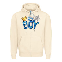 Sandshell Birthday Boy Balloon Zipper Hoodie - Artiststas
