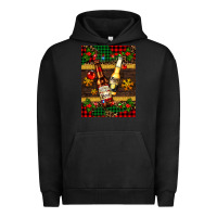Pigment Black snow and beer bottles Urban Hoodie - AdoDesignShop