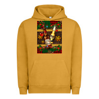 Pigment Peanut Butter snow and beer bottles Urban Hoodie - AdoDesignShop