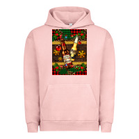 Pigment Salmon snow and beer bottles Urban Hoodie - AdoDesignShop