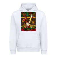 White snow and beer bottles Urban Hoodie - AdoDesignShop