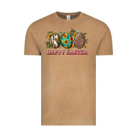 Vintage Camel Happy Easter With Western Eggs And Sunflowers Vintage Tee - RanaPortraitStore