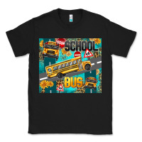 Black school bus Classic Tee - texasbilliewilder