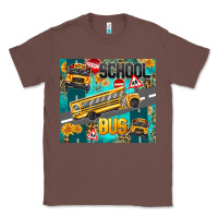 Chestnut school bus Classic Tee - texasbilliewilder