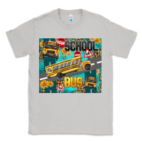Moon Dust school bus Classic Tee - texasbilliewilder