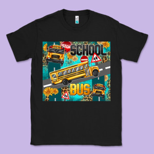 School Bus Classic Tee Designed By Texasbilliewilder