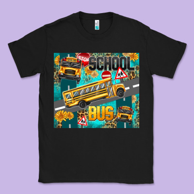 School Bus Classic Tee Designed By Texasbilliewilder