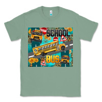 Sage school bus Classic Tee - texasbilliewilder