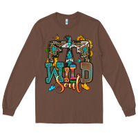 Chestnut western wild soul Long Sleeve Tee - OliviaCreatesArt