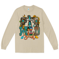 Mushroom western wild soul Long Sleeve Tee - OliviaCreatesArt