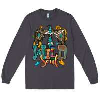 Smoke western wild soul Long Sleeve Tee - OliviaCreatesArt