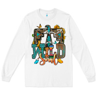 White western wild soul Long Sleeve Tee - OliviaCreatesArt