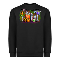 Black halloween Heavyweight Sweatshirt - CowhideDigitalArt