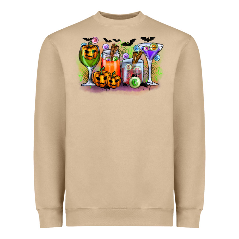 Halloween Heavyweight Sweatshirt by CowhideDigitalArt | Teevron