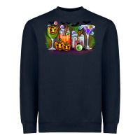 Navy halloween Heavyweight Sweatshirt - CowhideDigitalArt