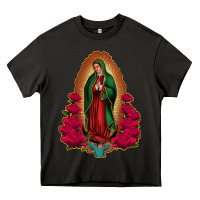 Asphalt Our Lady of Guadalupe Heavy Core Tee - Bettercallsaul