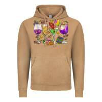 Vintage Camel Mardi Gras wine glasses Vintage Hoodie - HowdyJamesFarm