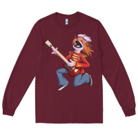 Burgundy floyd pepper Long Sleeve Tee - trangStudio