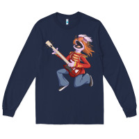 Navy floyd pepper Long Sleeve Tee - trangStudio