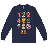 Navy muppet babies Long Sleeve Tee - trangStudio