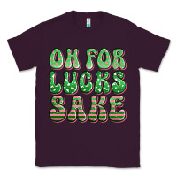 Plum oh for lucks sake st patricks Classic Tee - Artiststas