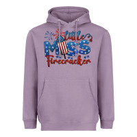 Lavender little miss firecracker 4th of july Heavyweight Hoodie - BarkalooDesign