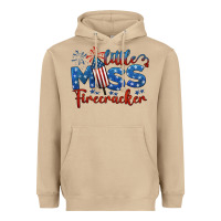 Mushroom little miss firecracker 4th of july Heavyweight Hoodie - BarkalooDesign