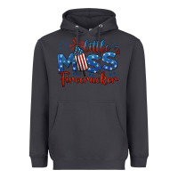 Smoke little miss firecracker 4th of july Heavyweight Hoodie - BarkalooDesign