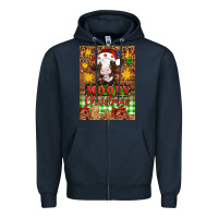 Navy Mooey christmas air freshener Zipper Hoodie - Artiststas