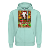 Seafoam Mooey christmas air freshener Zipper Hoodie - Artiststas