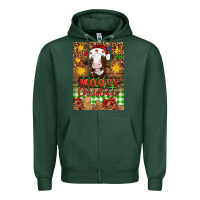 Sports Green Mooey christmas air freshener Zipper Hoodie - Artiststas