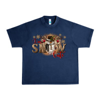 Navy im snow cute Urban Heavy Tee - CowGirlArtShop