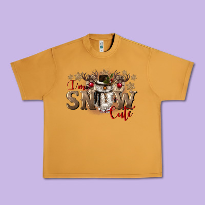 Im Snow Cute Urban Heavy Tee Designed By Cowgirlartshop