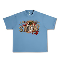Pebble Blue im snow cute Urban Heavy Tee - CowGirlArtShop