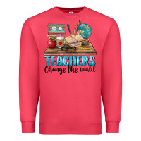 Cardinal teachers change the world Premium Sweatshirt - BarkalooDesign