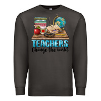 Smoke teachers change the world Premium Sweatshirt - BarkalooDesign