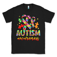 Black Autism Awareness Classic Tee - NancyCooperArtShop