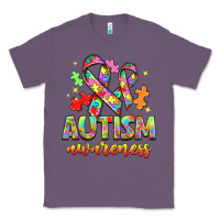 Lavender Autism Awareness Classic Tee - NancyCooperArtShop