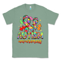 Sage Autism Awareness Classic Tee - NancyCooperArtShop