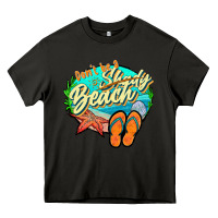 Asphalt dont be a shady beach 2 Heavy Core Tee - JahusDesignShop