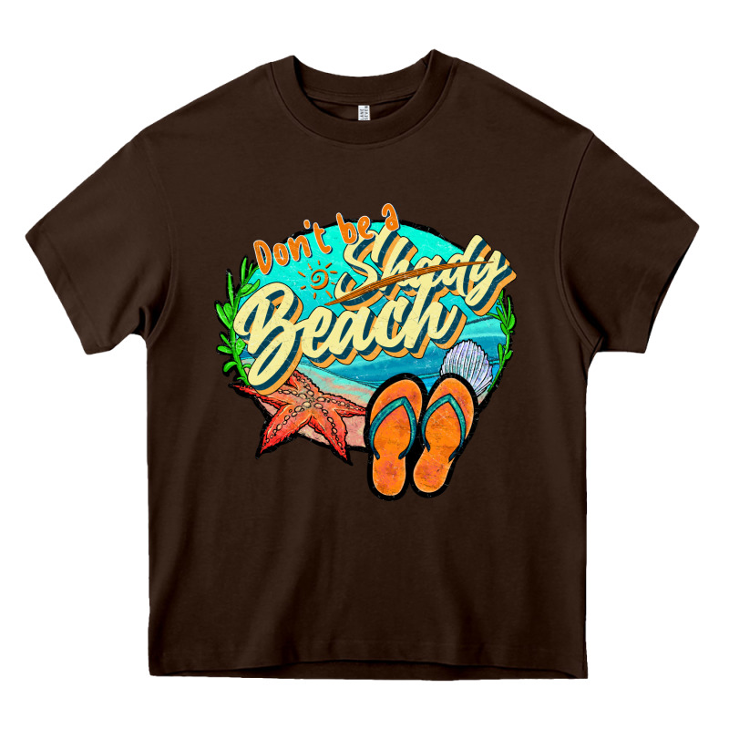 Dont Be A Shady Beach 2 Heavy Core Tee by JahusDesignShop | Teevron