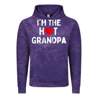 Mens I Love Hot Grandpa  I'm The Hot Grandpa Vintage Hoodie | Teevron