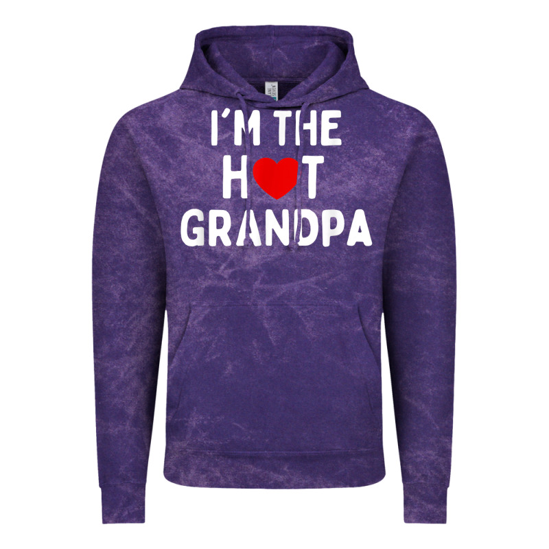 Mens I Love Hot Grandpa  I'm The Hot Grandpa Vintage Hoodie by trangStudio | Teevron