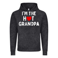 Vintage Black mens i love hot grandpa  i'm the hot grandpa Vintage Hoodie - trangStudio