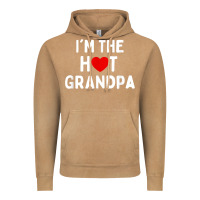 Vintage Camel mens i love hot grandpa  i'm the hot grandpa Vintage Hoodie - trangStudio