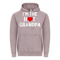 Vintage Zinc mens i love hot grandpa  i'm the hot grandpa Vintage Hoodie - trangStudio