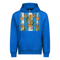 Cobalt shalom with star of david Urban Hoodie - AdoDesignShop