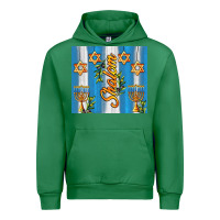 Emerald shalom with star of david Urban Hoodie - AdoDesignShop