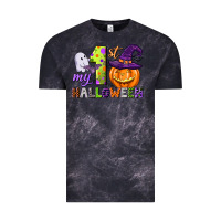 Cloud Black my first halloween Vintage Tee - CowGirlArtShop