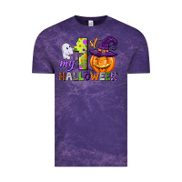 Cloud Purple my first halloween Vintage Tee - CowGirlArtShop